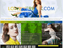 Tablet Screenshot of lotte-verbeek.com